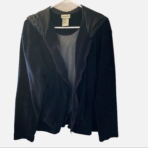 White Stag Ladies Extra Large 16/18 Soft Black Jacket.